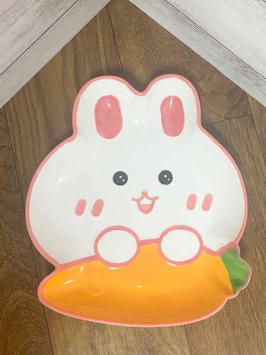 Bunny & Carrot Feeding Plate