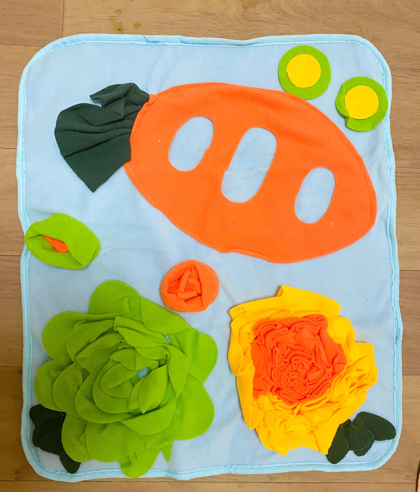 Giant Carrot Interactive Activity Mat