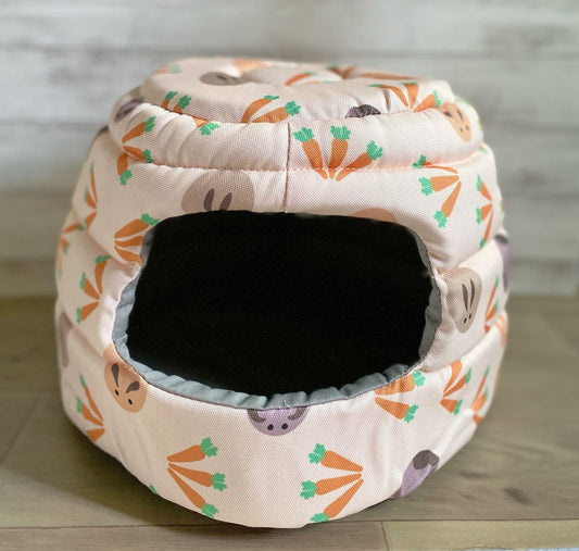 Carrot Cushion Hideout Bed